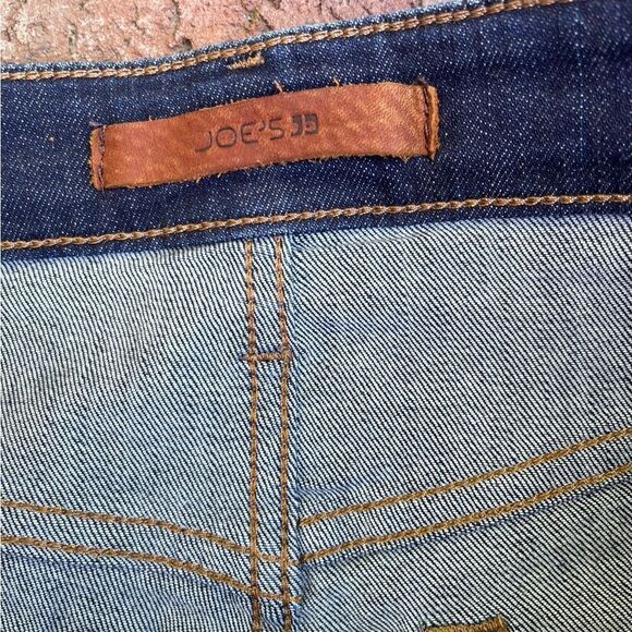 Joes Womens Jeans 26 Blue Boyfriend Slim Distressed Denim Made in USA EUC - Picture 6 of 8